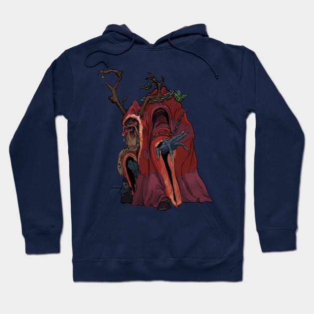 Krampus is coming to town, beware Hoodie by thegunnarman